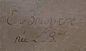 signature d'Élise Bruyère