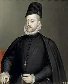 Philippe II d'Espagne.