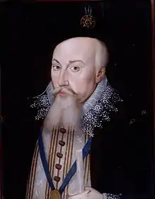Robert Dudley, comte de Leicester, 1587.