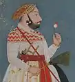 Portrait d'un prince du Mewar. Bhim Singh (?), Udaipur, Rajasthan, v. 1720-30.