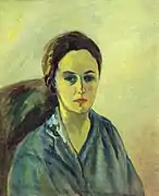 Portrait de la fille de l'artiste (1943), Collection particulière.