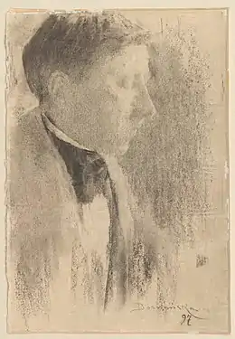 Portrait de Eugeniusz Dąbrowa-Dąbrowski (1897), musée national de Varsovie.
