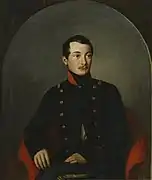 Piotr Efimovitch Zabolotski – Portrait d'un hussard des officiers de la garde