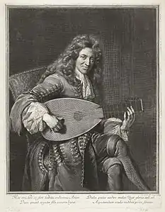 Portrait de Charles Mouton d'après François de Troy.
