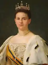 Portrait de la reine Wilhelmina (1898), huile sur toile, Assen, musée régional de Drenthe.