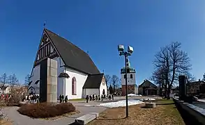 La cathédrale de Porvoo.