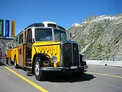 Saurer Postauto L4C Typ IIIa.