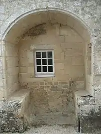 Le poste de garde du château.