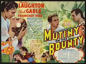 Description de l'image Poster - Mutiny on the Bounty (1935).jpg.