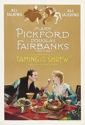 Description de l'image Poster - Taming of the Shrew, The (1929) 01.jpg.