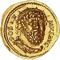Aureus de Postume, rare représentation de face, vers 268