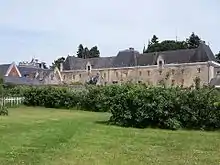 Photographie du potager du château.
