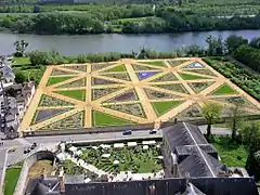 Potager du château.