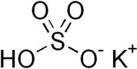 Image illustrative de l’article Hydrogénosulfate de potassium