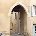 porte du Pesselin vue de l'extérieur