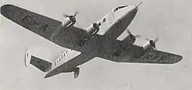 Le Potez 662 en vol en 1938