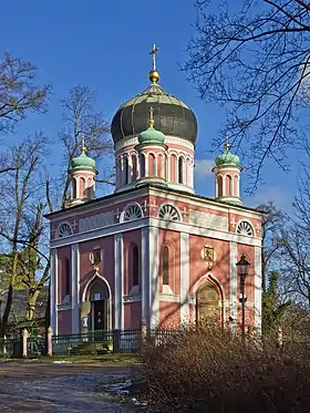 Église Saint-Alexandre-Nevsky de Potsdam (Allemagne).