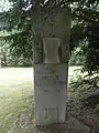 Mémorial aux victimes des attentats à la bombe sur les fosses communes du nouveau cimetière
