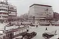 La place en 1932 (l'immeuble moderne de la Columbushaus a remplacé l'hôtel Bellevue).