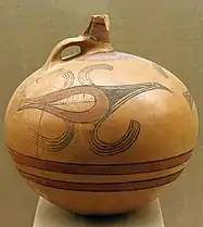 Grand vase importé de Grèce continentale. Akrotiri, helladique moyen III, 1700-1600