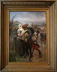 Pour la patrie (1887), huile sur toile, Montpellier, musée de l'Infanterie.