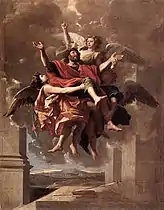 Le Ravissement de saint Paul,Nicolas Poussin