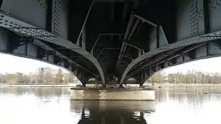 Une travée du pont