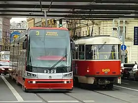 Image illustrative de l’article Ligne 3 du tramway de Prague