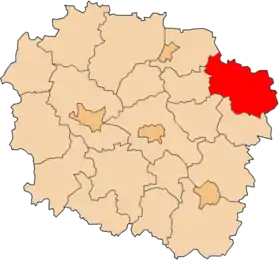 Localisation de Powiat de Brodnica