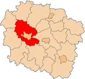 Localisation de Powiat de Bydgoszcz