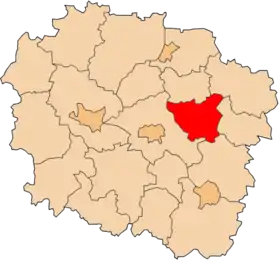 Localisation de Powiat de Golub-Dobrzyń