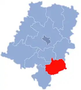 Localisation de Powiat de Kędzierzyn-Koźle
