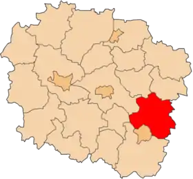 Localisation de Powiat de Lipno