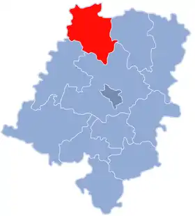 Localisation de Powiat de Namysłów