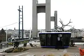 Une cabine présentée en avril 2016.