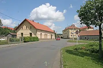 Centre de Prachovice.
