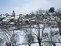 Prades d'Aubrac en hiver