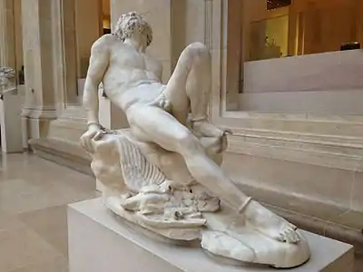 Prométhée enchaîné (1827), marbre, Paris, musée du Louvre.