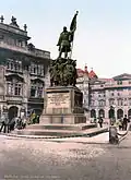 Monument Radetzky à Prague.