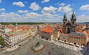 La Vieille Ville de Prague.