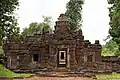 Le mandapa, menant à la chapelle