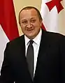 Président Guiorgui Margvelachvili (2016)