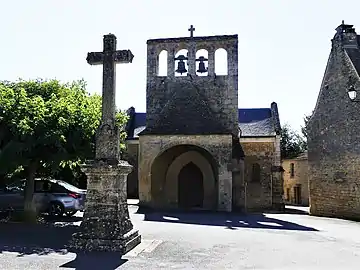 L'église Saint-Sylvestre.