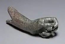 Réplique du type de l'Apollon Sauroctone. Bronze. Cleveland Museum of Art