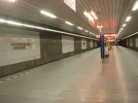 Image illustrative de l’article Pražského povstání (métro de Prague)