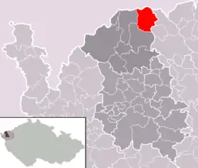 Localisation de Přebuz