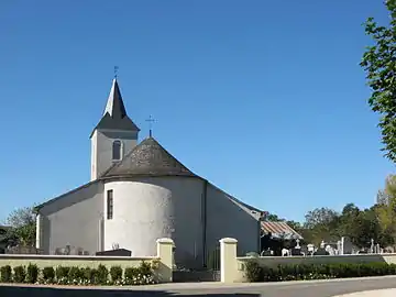L'église de Précilhon.