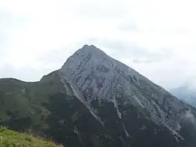 Vue depuis l'ouest.