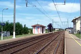 La gare de Preignac (juin 2011)
