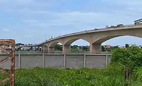 Le pont vu de la national 5